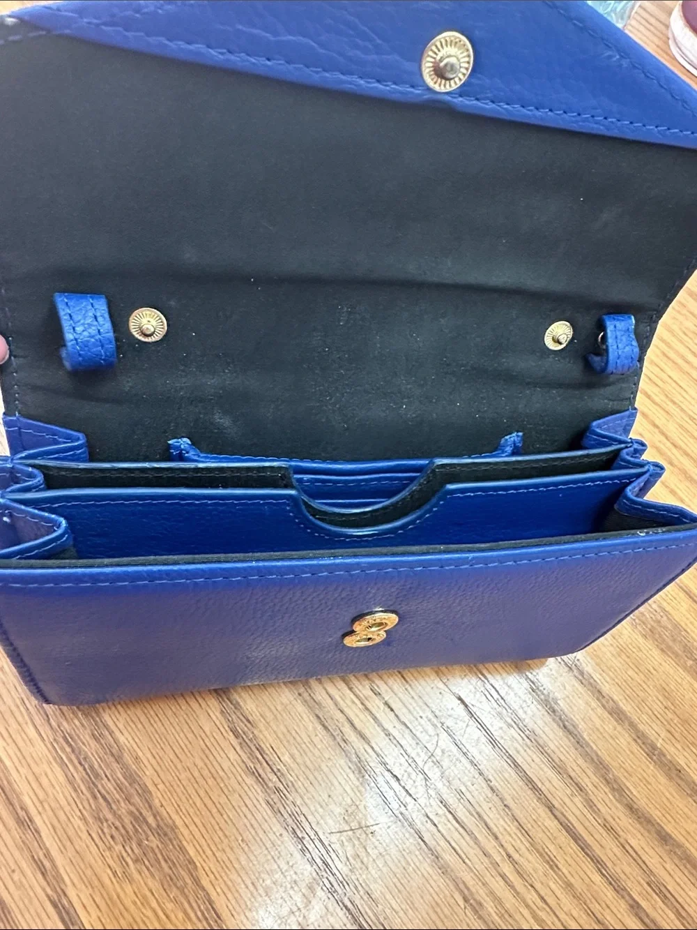 Stella and Max Blue Women's Envelope Wallet
